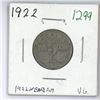 Image 1 : 1922 Canadian 5 cent coin