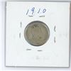 Image 2 : 1910 Canadian silver 10 cent coin
