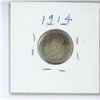 Image 2 : 1914 Canadian silver 10 cent coin