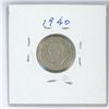 Image 2 : 1940 Canadian silver 10 cent coin