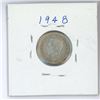 Image 2 : 1948 Canadian silver 10 cent coin