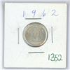 Image 1 : 1962 Canadian silver 10 cent coin