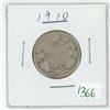 Image 1 : 1910 Canadian silver 25 cent coin