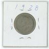 Image 2 : 1928 Canadian silver 25 cent coin