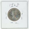 Image 2 : 1962 Canadian silver 25 cent coin