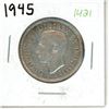 Image 1 : 1945 Canadian Silver Fifty Cent Coin