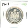 Image 1 : 1963 Canadian Silver Fifty Cent Coin