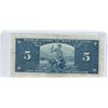 Image 2 : 1937 Canadian Five Dollar Bill, Coyne/Towers, E/S 1136409