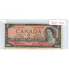 Image 1 : 1954 Canadian Two Dollar Replacement Note, Beattie/Rasminsky, *B/B 0306005