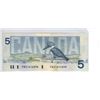 Image 2 : 1986 Canadian 5 Dollar Bill, Thiessen/Crow,FNX1616696