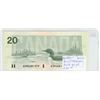 Image 2 : 1991 Canadian 20 Dollar Bill, Bonin/Thiessen, ASM4681379
