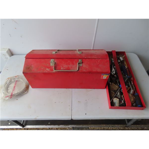 mastercraft toolbox with sockets wrenches