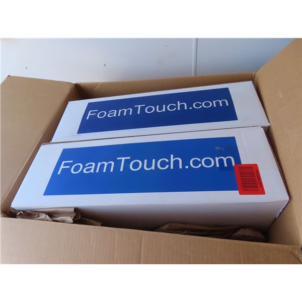 box of 4 new foam pads