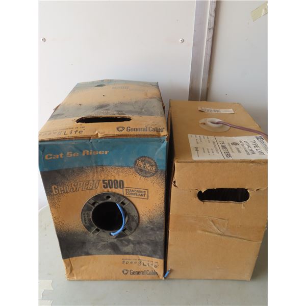 boxes of ethernet cable