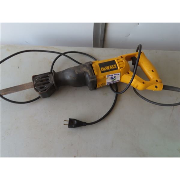 dewalt reciprocating saw