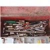 Image 2 : toolbox with wrenches , sockets , ratchets