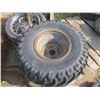 Image 1 : 22x11.00-9 quad rim with tire