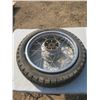 Image 1 : 210/90-16 motor bike rim and tire