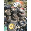 Image 1 : pallet of lawn tractor tires
