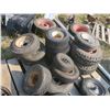 Image 3 : pallet of lawn tractor tires