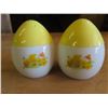 Image 1 : avon egg salt n pepper shakers