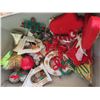 Image 4 : box of christmas ornaments