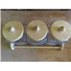 Image 2 : cookie jar with wooden rack