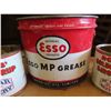 Image 2 : 25lb esso grease can and rogers syrup cans
