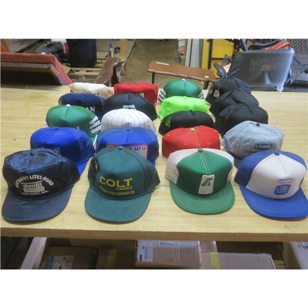 20 assorted hats