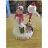 Image 1 : lighted snowman decoration