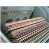Image 3 : tote of vinyl records
