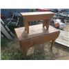 Image 1 : table and bench