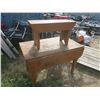 Image 2 : table and bench