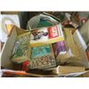 Image 2 : box of books and assorted items