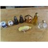 Image 1 : pewter S+P shakers , assorted small collectibles