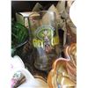 Image 2 : large tote of glassware