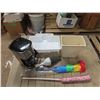 Image 1 : Coffee Pot, Vaccum & Dusters