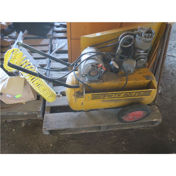 smith roles air compressor untested