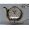 Image 1 : spartus vintage wall hang teapot clock