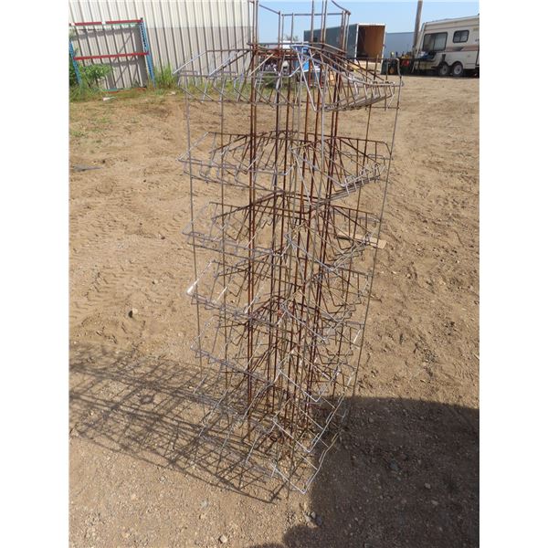 wire storage rack