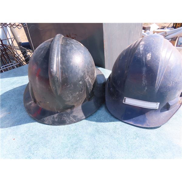 two hard hats