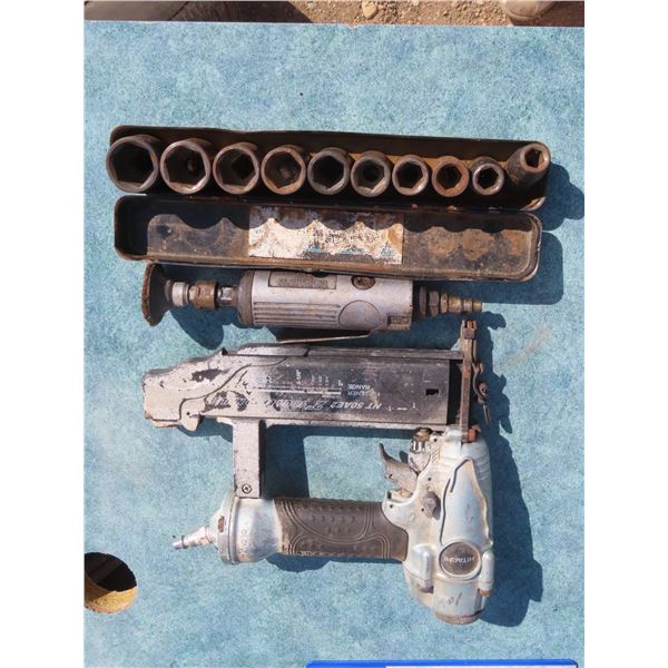 impact sockets , nailer , grinder