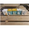 Image 1 : box of empty tabacco containers