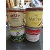 Image 1 : 4 antique tobacco cans