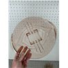 Image 2 : PINK DEPRESSION GLASS PLATTER AND PLATES