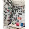 Image 5 : VINTAGE STAMP BINDER AND RELATED MANY STAMPS