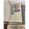 Image 6 : VINTAGE STAMP BINDER AND RELATED MANY STAMPS