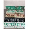 Image 1 : LOT OF VINTAGE SASKATCHEWAN LICENSE PLATES