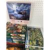 Image 3 : LOT OF PUZZLES COMPLETE DONE ONCE