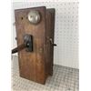 Image 2 : ANTIQUE WALL PHONE